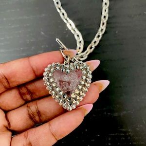 Classic Heart Toggle Necklace